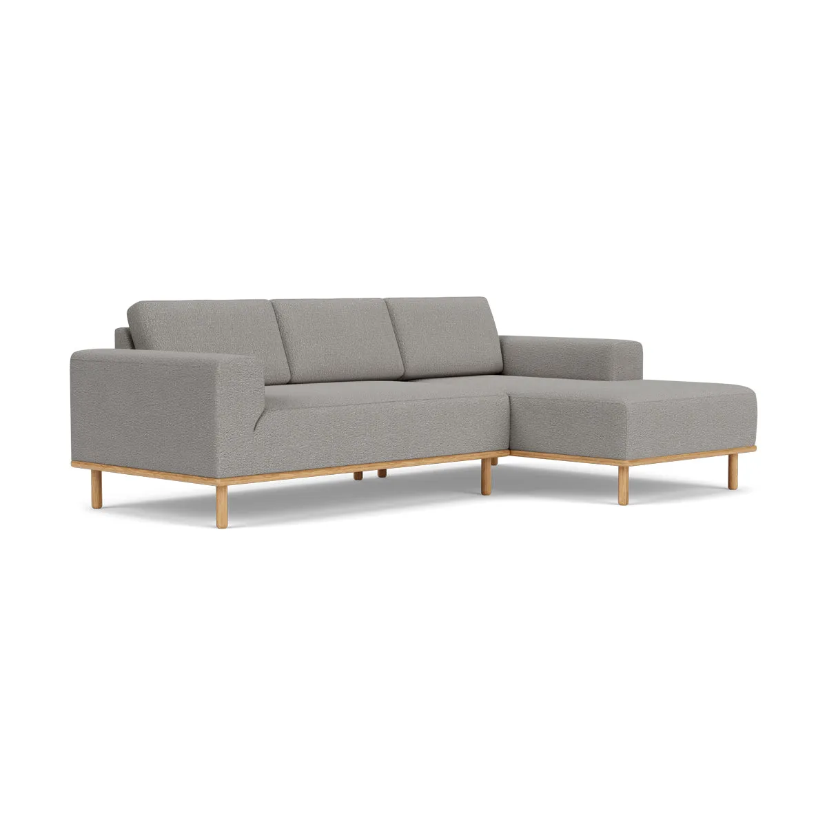 Vilmar Boucle Right Chaise Sofa