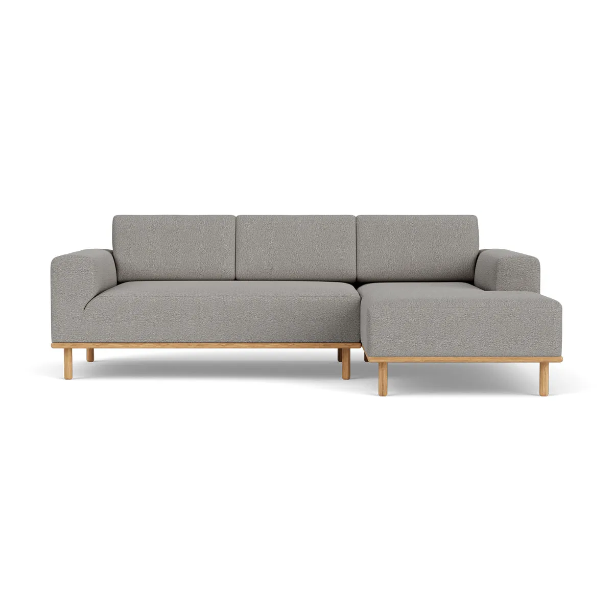 Vilmar Boucle Right Chaise Sofa
