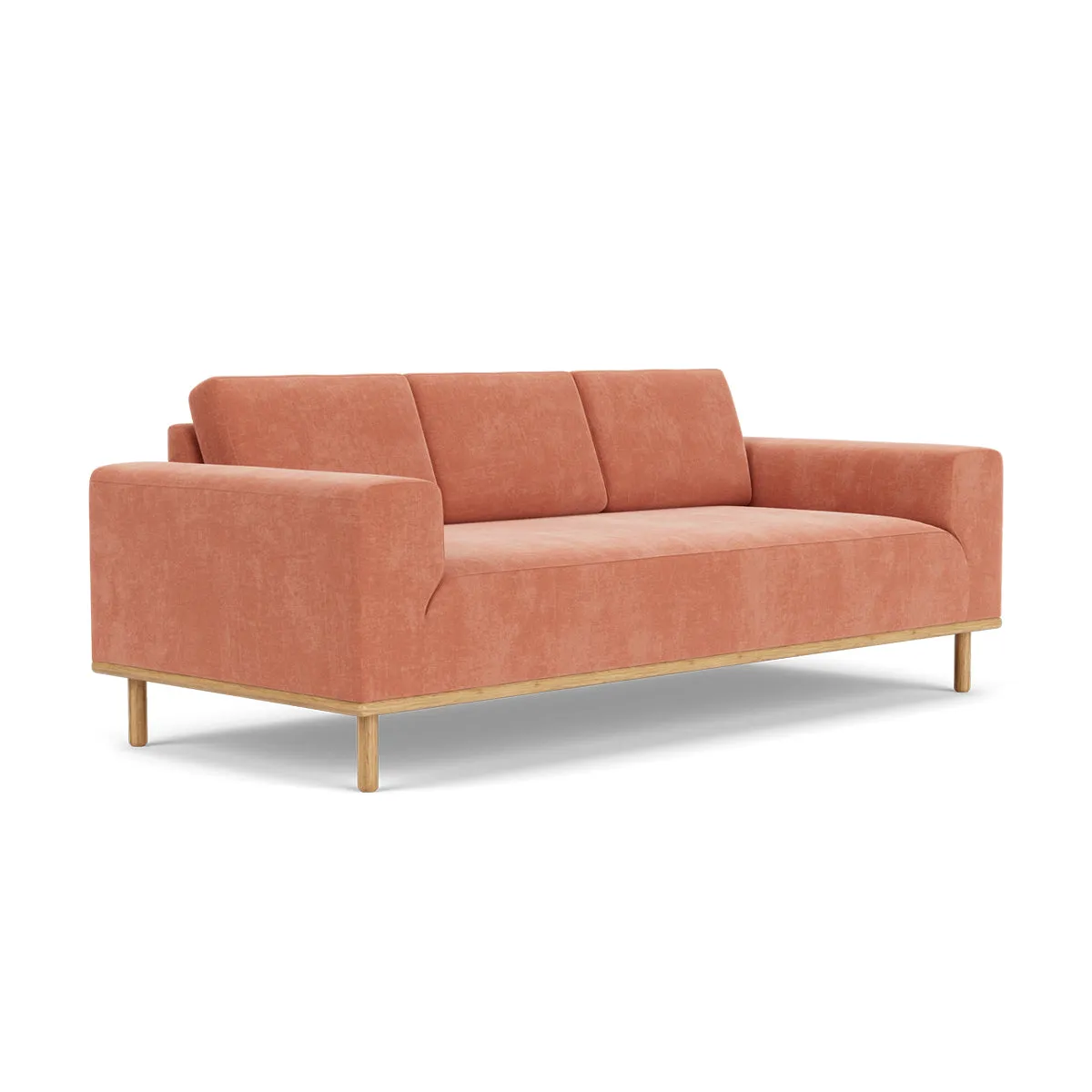 Vilmar Fabric 3 Seater Sofa