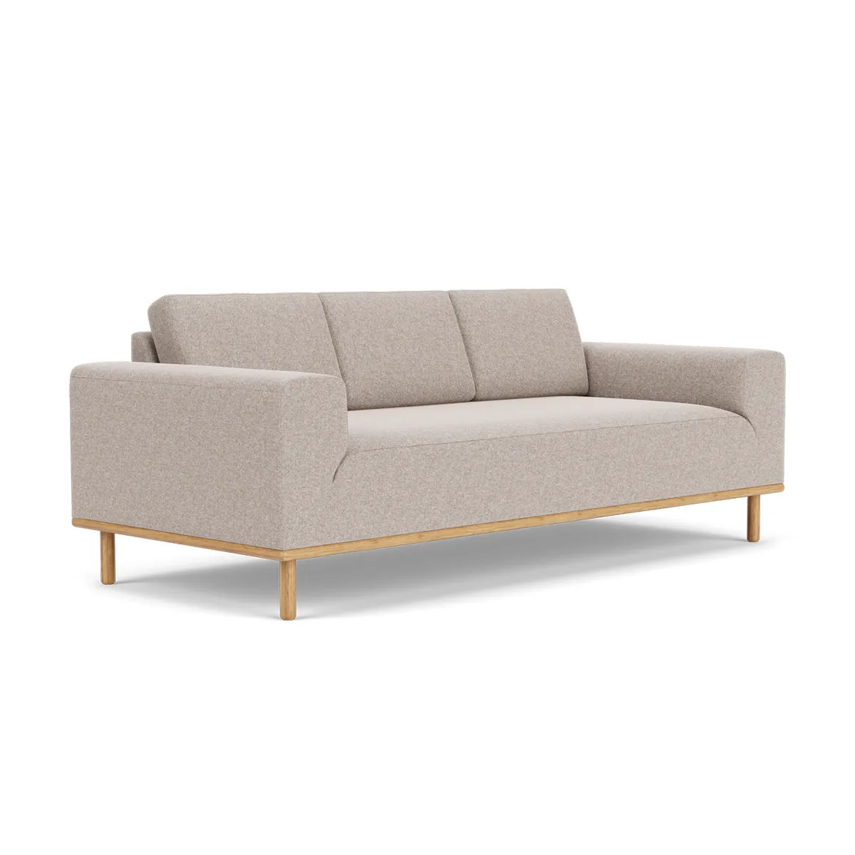 Vilmar Fabric 3 Seater Sofa