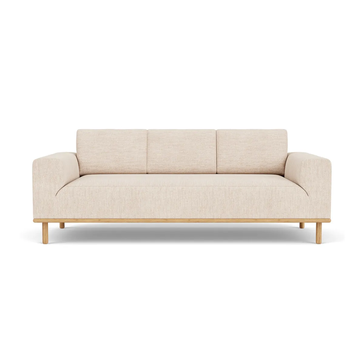 Vilmar Fabric 3 Seater Sofa