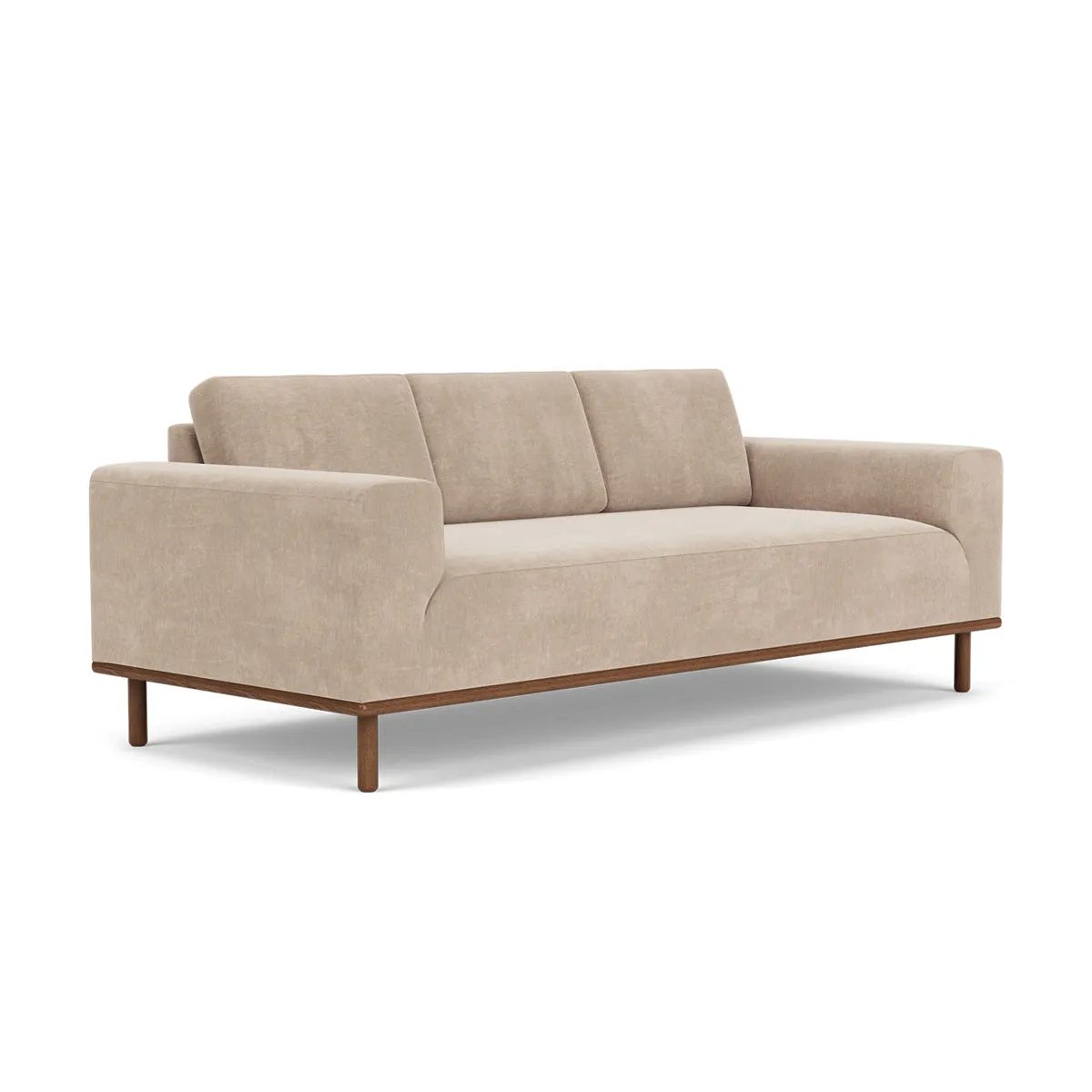 Vilmar Fabric 3 Seater Sofa