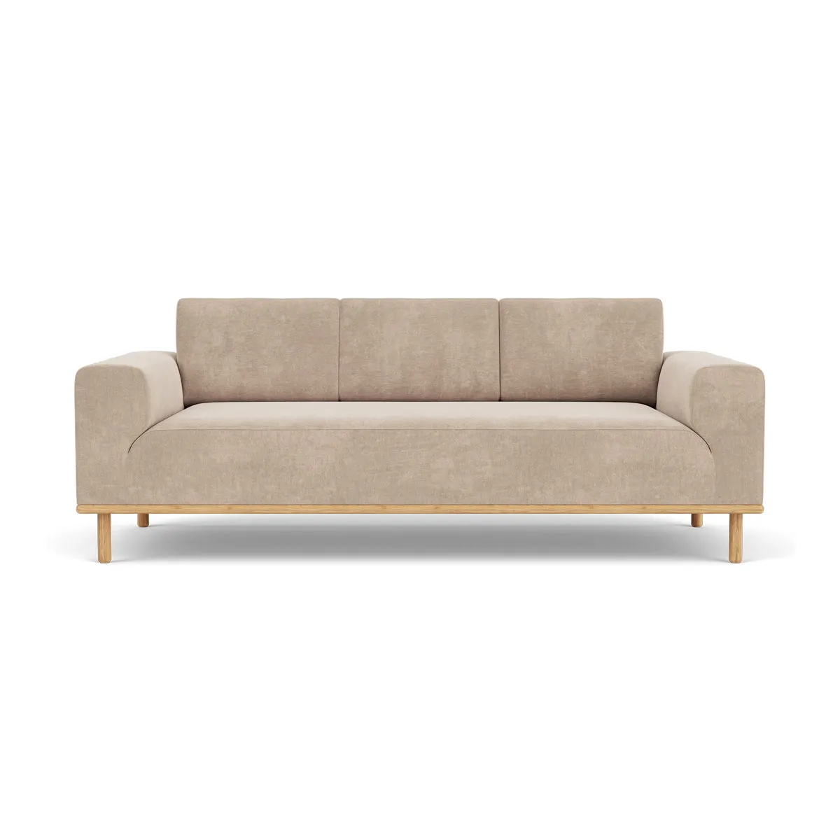 Vilmar Fabric 3 Seater Sofa