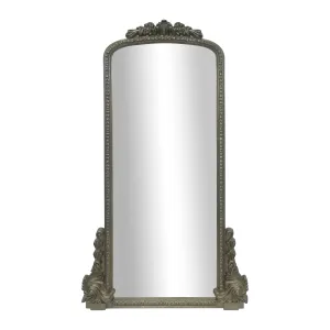 WOOD, 72", MIRROR WITH ANTIQUE FRAME, CHAMPAGNE
