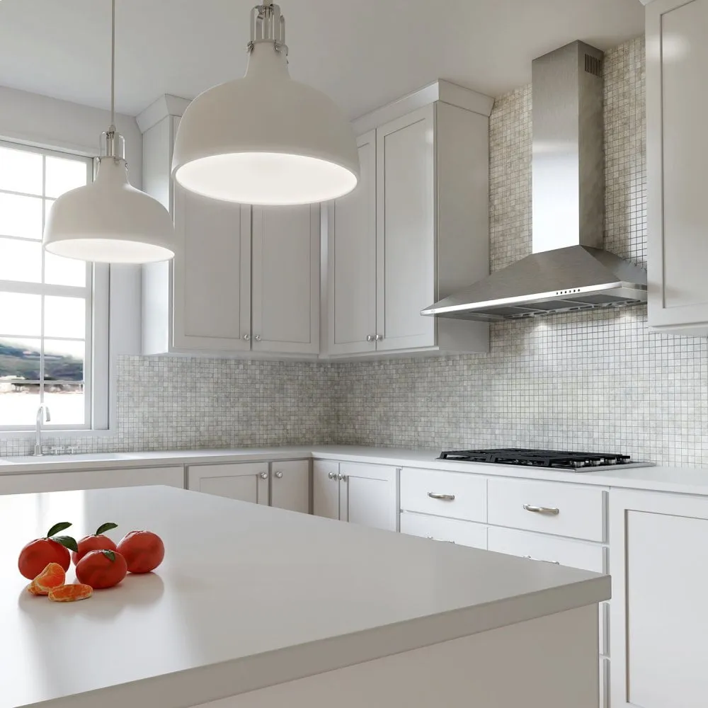 Xo Appliance XOB30SMUA 395 Cfm 30" Make Up Air Compliant Model Range Hood Stainless