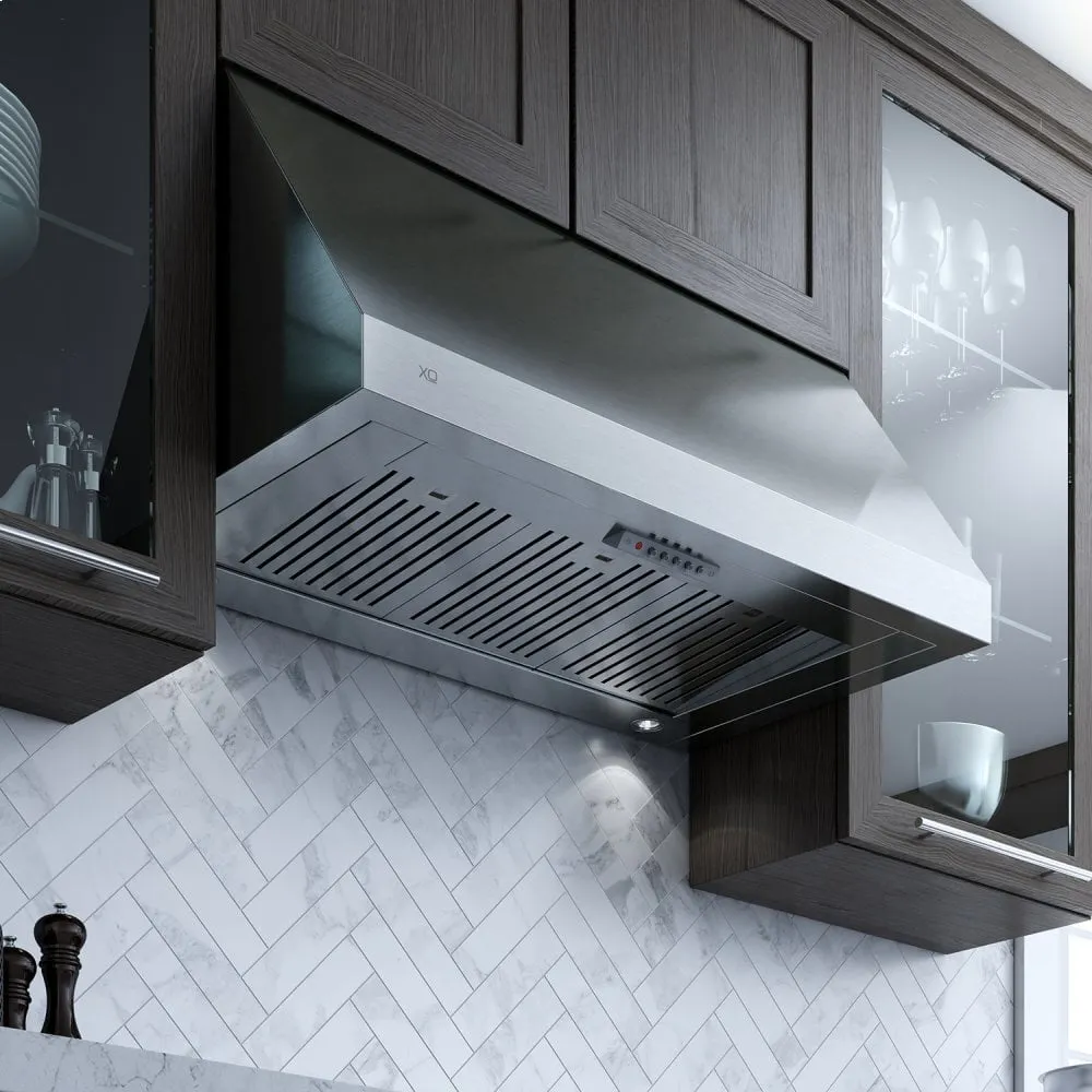 Xo Appliance XOT1830S 600 Cfm 30" Wall Mount Italian Made Pro Hood Stainless