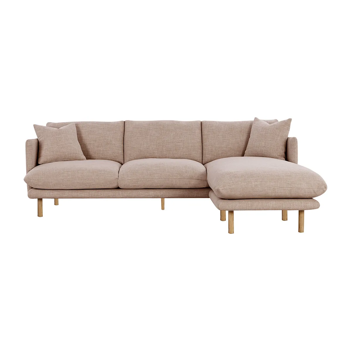 Zephyr 3.5 Seater Sofa & Flip Chaise (Byron)