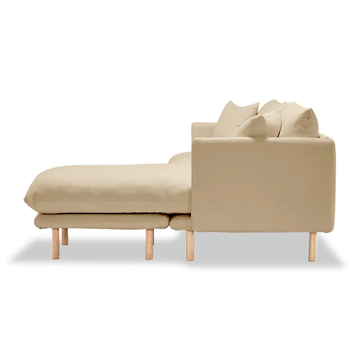 Zephyr 3.5 Seater Sofa & Flip Chaise (Byron)
