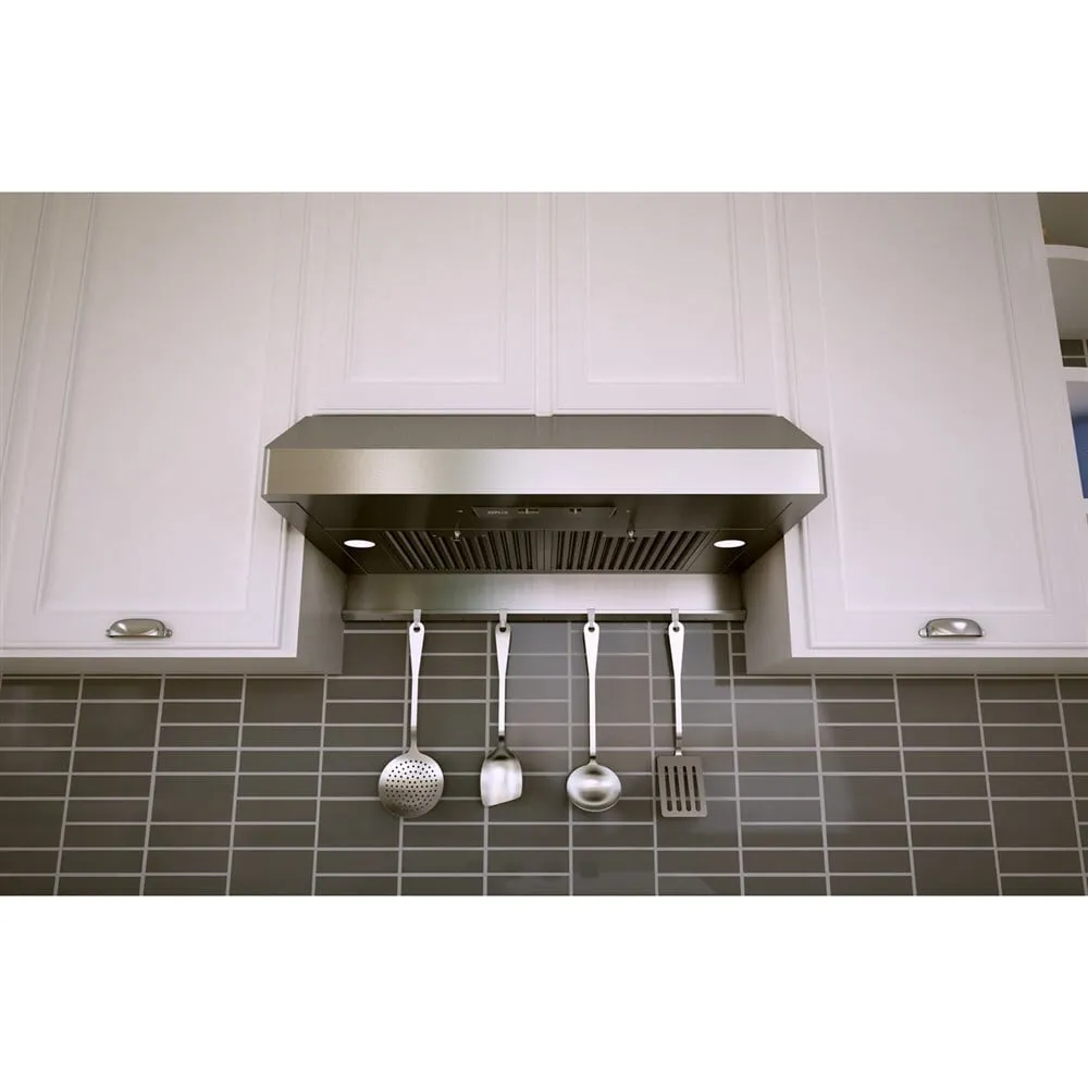 Zephyr AK7100AS 30" Gust Undercabinet Hood With 400 Cfm Blower, 3 Speed Levels