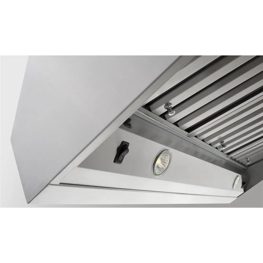 Zephyr AK7536BS 36" Tempest Ii Wall Hood With 650 Cfm Blower, 6 Speed Levels, Act