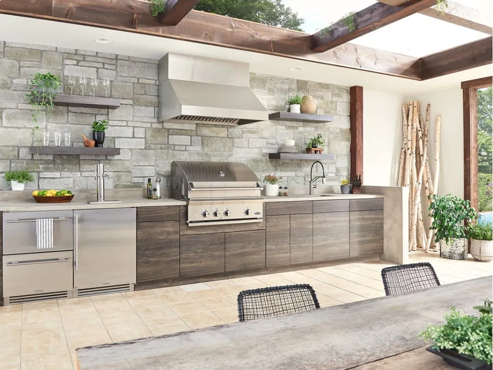 Zephyr AK7842BS 42" Cypress Wall Outdoor