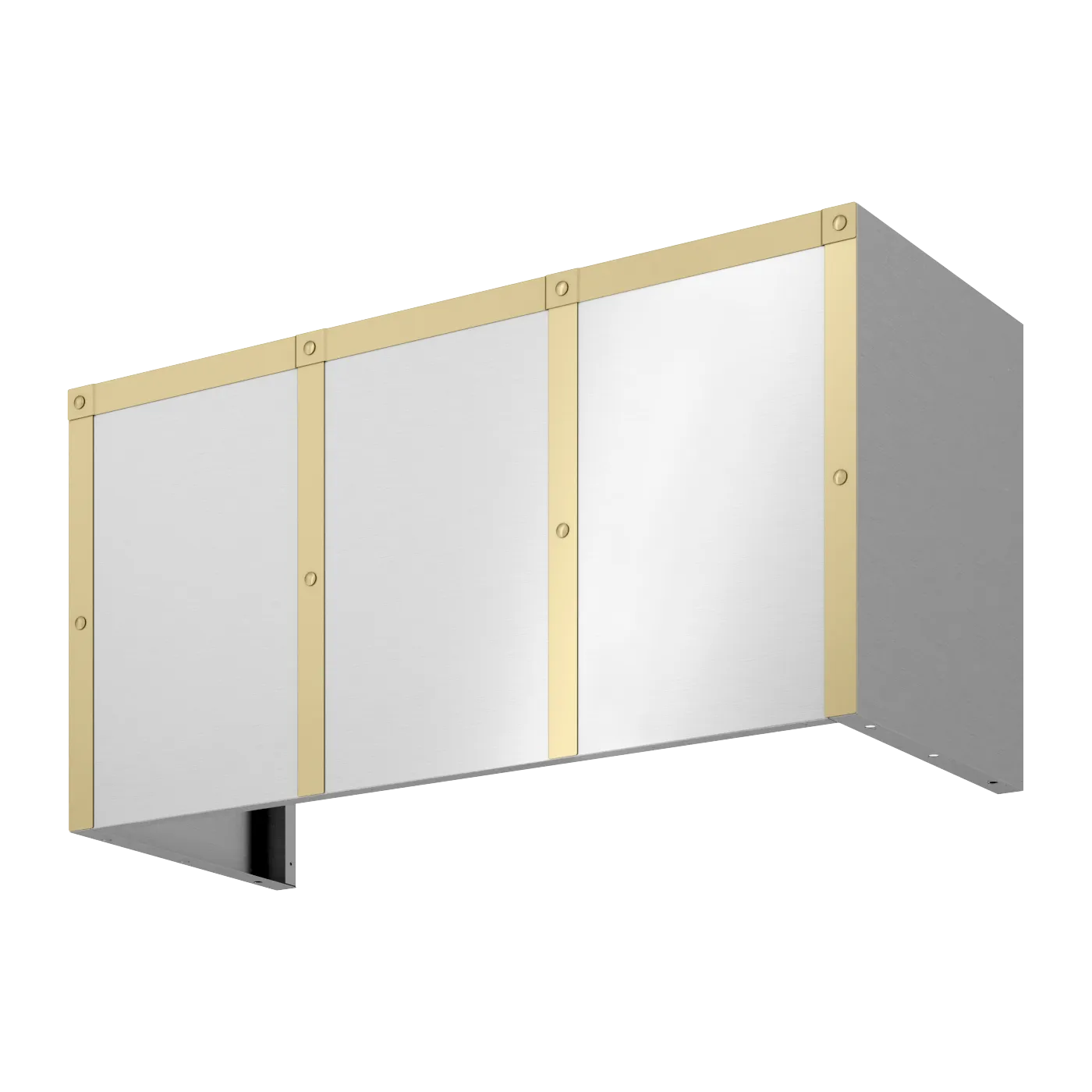 Zephyr BKDC14818ASG Duct Cover Banding Kit, 48In X 18In, Satin Gold