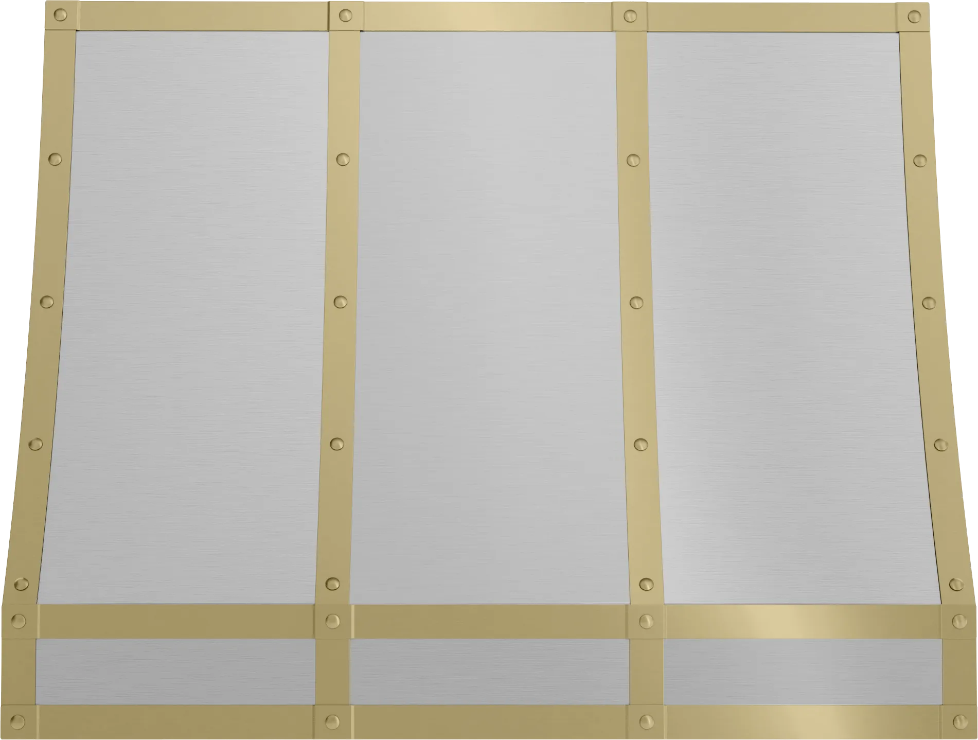 Zephyr BKFT36ASG Forte Hood Banding Kit, 36In, Satin Gold