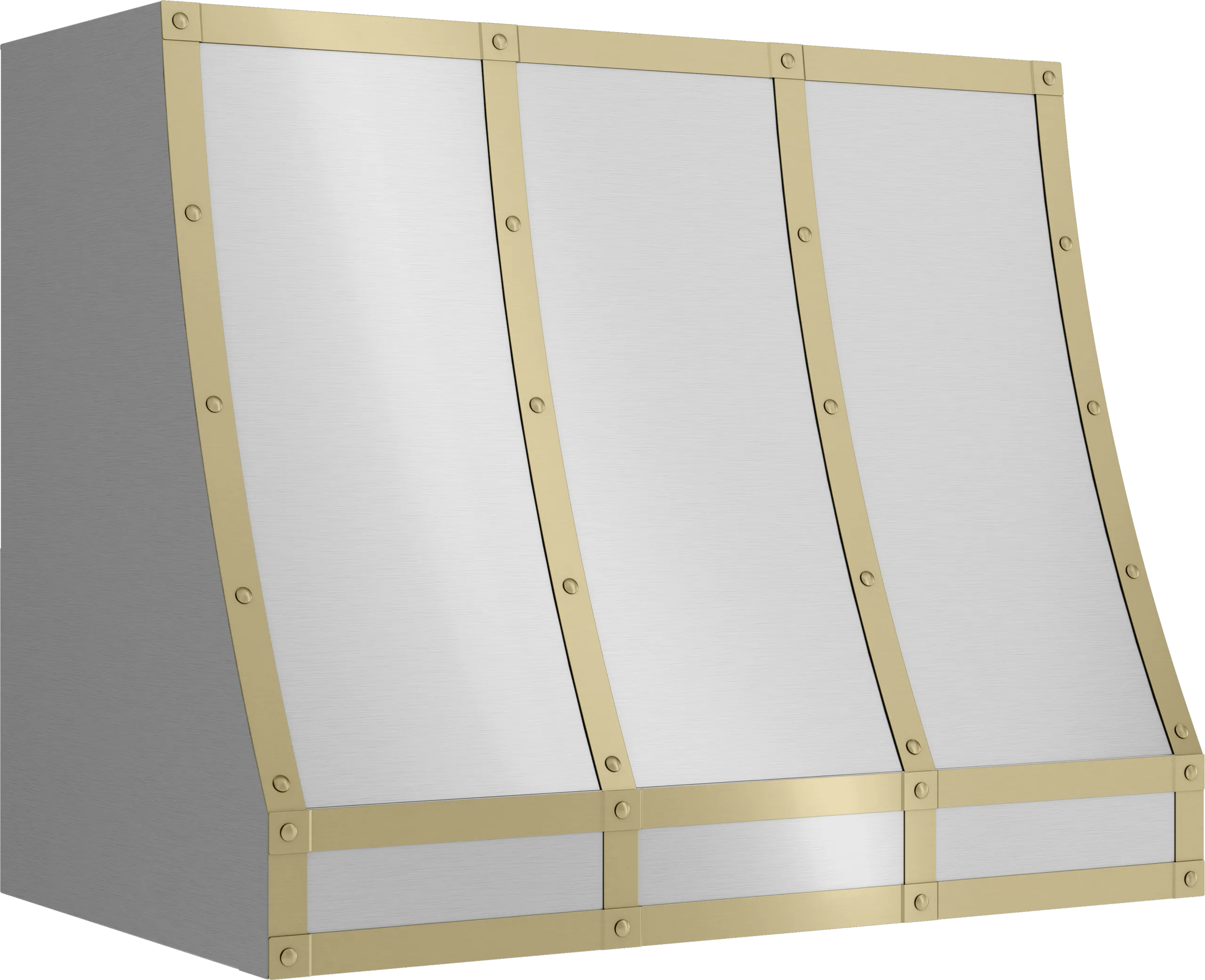 Zephyr BKFT36ASG Forte Hood Banding Kit, 36In, Satin Gold